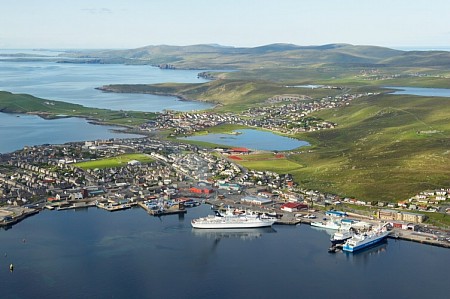 Lerwick Ferry haven-Shetland