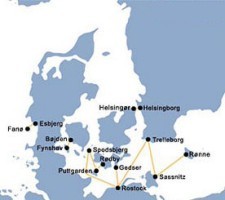 Scandlines Route kaart