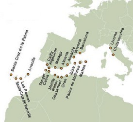 Bediende routekaart