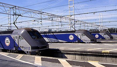 Eurotunnel treinen