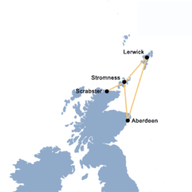 Northlink Route kaart