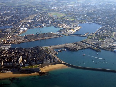 St Malo Ferry haven