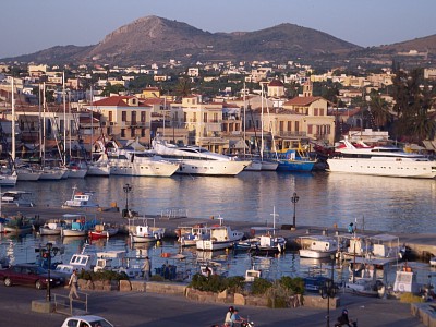 Aegina Ferry haven