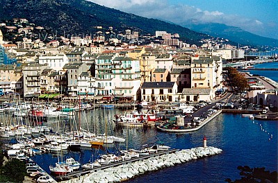 Bastia Marina en Ferry haven