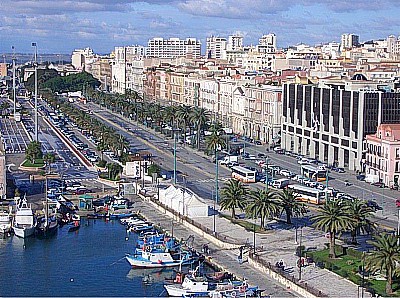 Cagliari Ferry haven