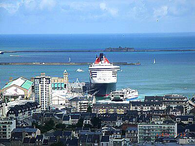 Cherbourg Ferry haven