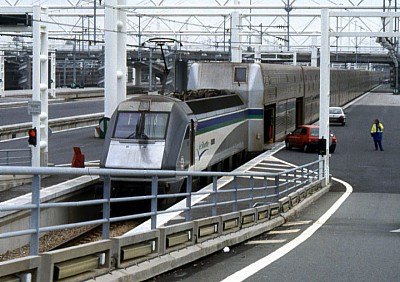 Folkstone Eurotunnel treinen