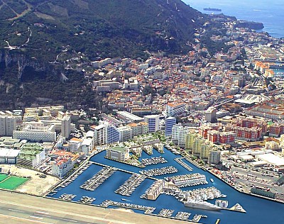 Gibraltar veerhaven en Marina