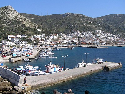 Ikaria Ferry haven