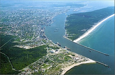 Haven van Klaipeda veerboot