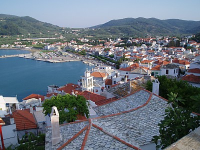 Skopelos Ferry haven